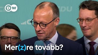 Hiába duplázott az AfD, a német kormányba biztos nem kerülnek bele | Merz elutasította Weidelt