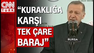 Bursa'da toplu açılış töreni! Cumhurbaşkanı Erdoğan'dan önemli açıklamalar