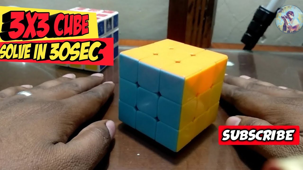 Rubik S Cube 3x3 Solve In 30 Seconds Youtube