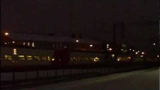 Pendolino Passes Malmi Railway Station