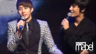 110305 [Fancam 3] SS501 Jung Min - at Hyung Jun 'My Girl' ShowCase