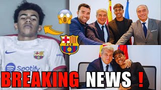 🚨BREAKING❗ CONFIRMED✅ UNEXPECTED😳 BARCELONA PLAN FOR LAMINE YAMAL🔥 BARCA NEWS TODAY!