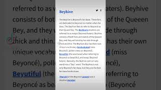 Beyhive (Urban Dictionary Defined-Slangs & Phrases)