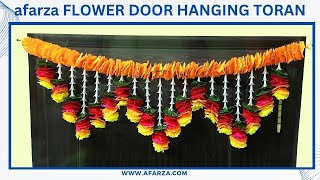 afarza Toran Garlands for Main Entrance Hanging Handmade Bandhanwar Home Decoration 23107