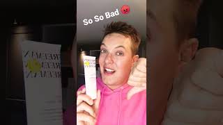 👎 THIS WAS BAD - Worst Skincare Product Ever #Shorts