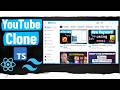 How To Create The YouTube Home Page With Tailwind, React, and TypeScript