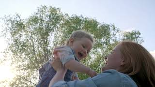 free stock footage mom and baby