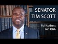 Senator Tim Scott | Full Address and Q&A | Oxford Union