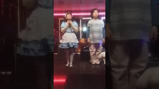 2023.5.10 music shed YES!(東中野)にてにゃんにゃん＆Arisaコラボで手話歌「糸」