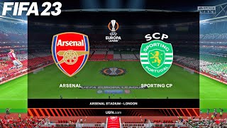 FIFA 23 | Arsenal vs Sporting CP - Europa League UEL - PS5 Gameplay