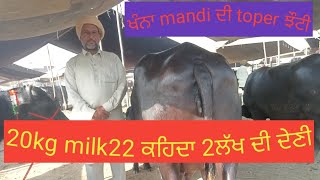 ## ਖੰਨਾ ਮੰਡੀ 8/4/2022##  2 lakh ਦੀ 20kg ਵਾਲੀ top ਝੌਟੀ##