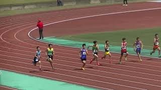 20230402小郡記録会 中学男子100m決勝