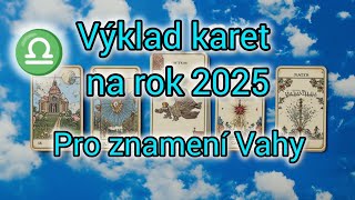 „Co čeká Váhy v roce 2025? Tajemství ukryté v kartách“