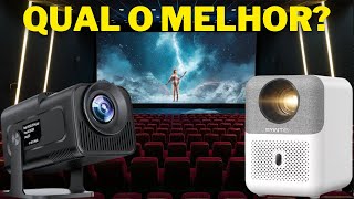 COMPARATIVO | BYINTEK LOVE U4 vs HY320: Qual a MELHOR OPÇÃO de PROJETOR para um CINEMA EM CASA?