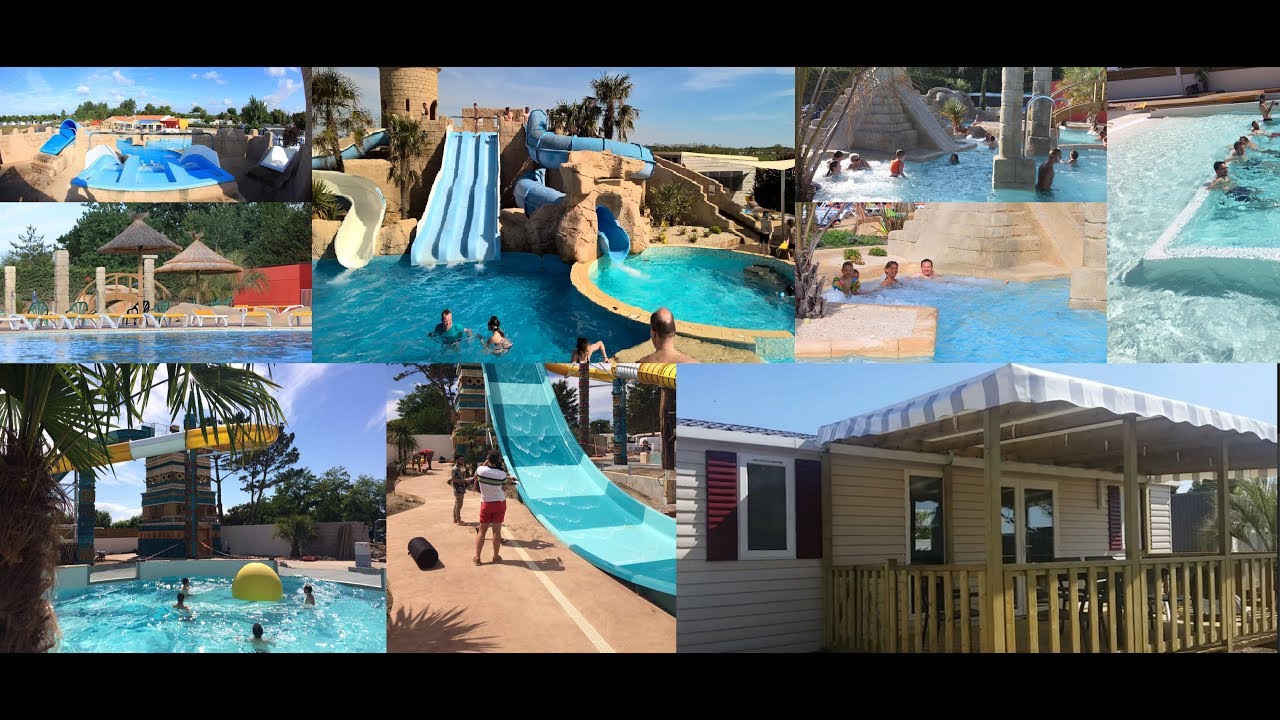 Camping Acapulco 5 étoiles , Vendée , Saint Jean De Monts - YouTube