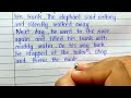 the tailor and the elephant story writing short story one page writing moral stories handwriting