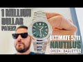 1 Million Dollar Watch?? - Patek Philippe 5711 Green Nautilus w/Baguettes