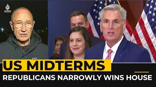 US midterm elections: Republicans narrowly wins House