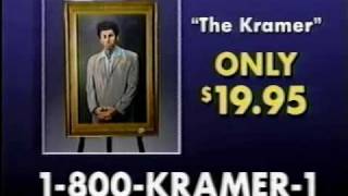 1990's INFOMERCIAL HELL #17: "The Kramer" poster, as seen on Seinfeld.