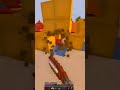 CRAZY BEDWARS COMBO!! #minecraft #shorts