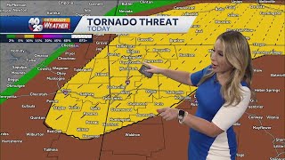 Threat of tornadoes increases for NWA, River Valley