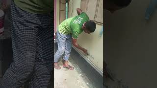 Wall Dampness Solution in Bengali  Efflorescence Test of Brick  #wall #amranlifestyle #wallpaiting