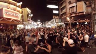 360 video: Lucky Beer on Khao San Road, Bangkok, Thailand