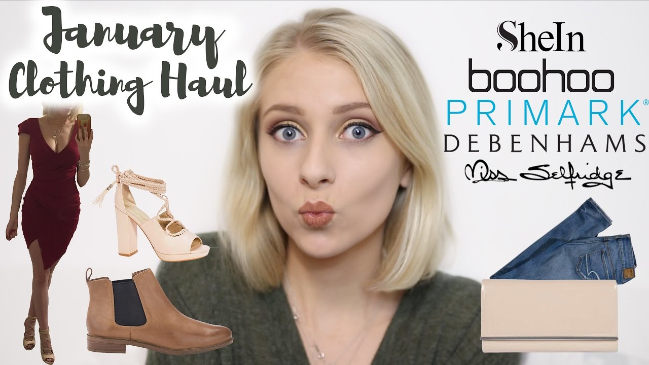 January Clothing Haul Youtube