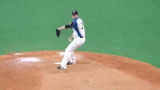 北海道日本ハムファイターズ マイケル・クロッタ 投球フォーム