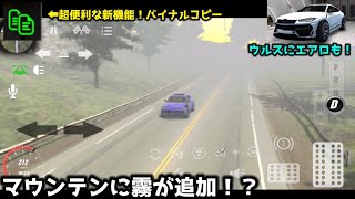 【ベータ版】霧・砂嵐！ウルスに追加されたエアロとバイナルコピー機能も詳しく見ました！【カーパーキング】〔カーパアプデ〕