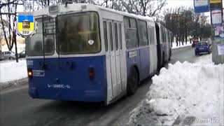 Черкаський тролейбус— Січень 2012 / Cherkasy trolleybus— January 2012