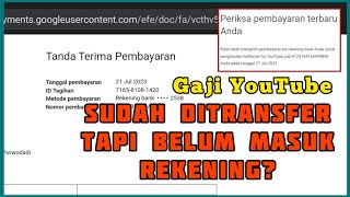 kenapa saldo adsense belum masuk kerekening pembayaran #adsense