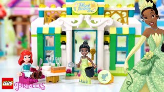 Tiana's Restaurant 🐸 LEGO Disney Princess Market Adventure build \u0026 review