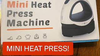 HTV RONT Mini Heat Press!