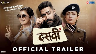 Dasvi - Official Trailer | Abhishek Bachchan | Yami Gautam | Nimrat | Dinesh Vijan | Tushar Jalota