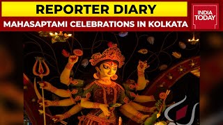 People Offer Prayers To Goddess Durga On Maha Saptami In Kolkata | Reporter Diary