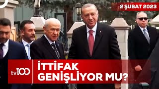 Erdoğan ile Bahçeli'nin Kritik Toplantısı | Ece Üner ile Tv100 Ana Haber