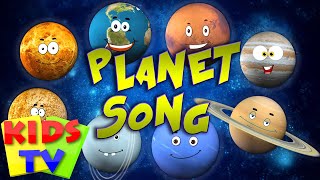 Planet Song | solar system song | Kids Tv Nursery Rhymes For Children | Learning Videos For Kids