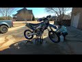 how i clean my dirt bike after a muddy ride or race yz250fx