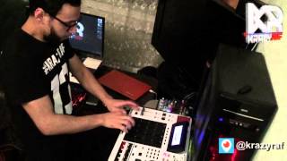 #KRAZYRAF - Live Perfomance on MPC (Yellow Claw - Turn Up) (O.T. Genesis – Coco)