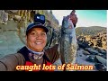 Lorne Great Ocean Road Salmon Rock Fishing.. Caught lots of Them, Willytan Peter Style