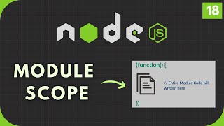 Node.js Tutorial #18: Module Scope