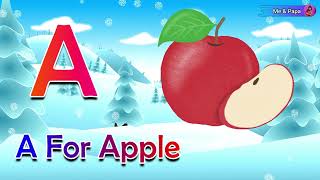 ABCDEFGHIJKLMNOPQRSTUVWXYZ - ABC Song | Learn ABC Alphabet for Kids | Education ABC Nursery Rhymes
