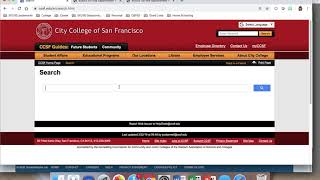 How to get a CCSF Counseling Appointment