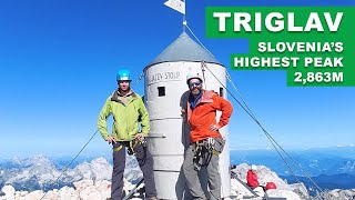 Climbing Triglav - 2,863m.