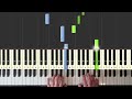 bach invention 1 piano tutorial easy slow how to play bach invention 1 synthesia