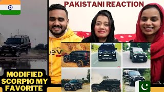 Modified Scorpio India || Pakistani Reaction || Most Favorite car || Attitude || Tik Tok reel