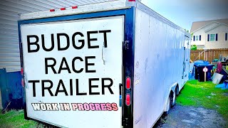 💥 DIY Budget Race Trailer Build Update 🥵 Almost Done