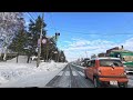 2025年1月13日 旭川路面情報 asahikawa hokkaido