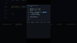 Combining Two Arrays Element-wise Using array_map #programming #coding #php #tutorial #knowledge